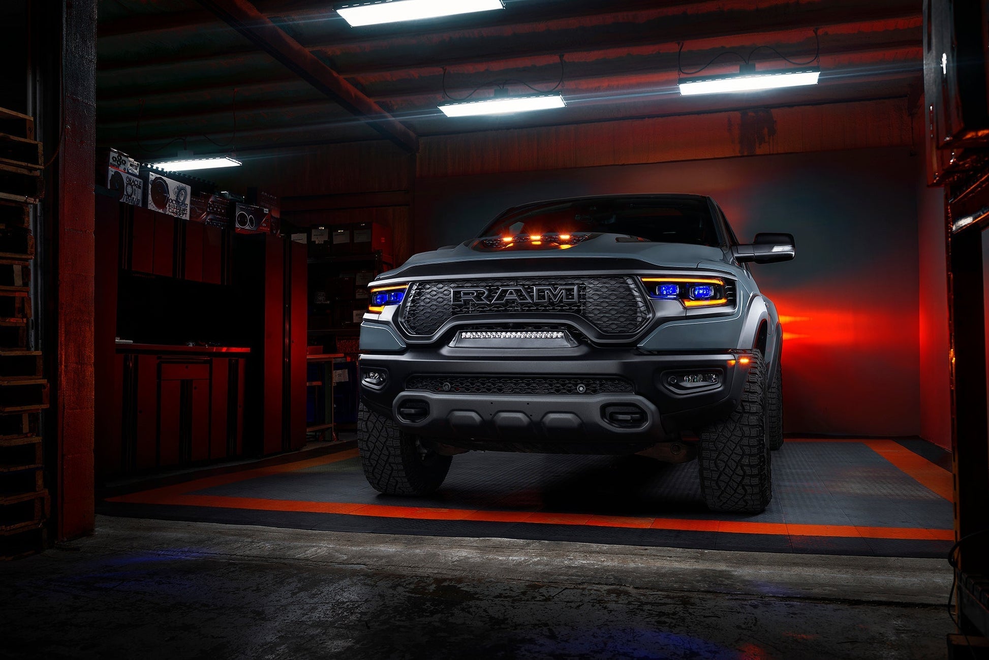 ORACLE Lighting 2019-2024 Ram 1500 RGBW+A Headlight DRL Upgrade Kit - LED Projector Headlights by ORACLE Lighting