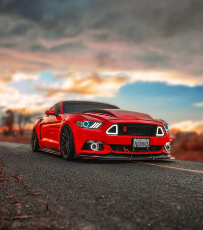 ORACLE Lighting 2015-2017 Ford Mustang V6/GT/SHELBY LED Headlight Halo Kit by ORACLE Lighting