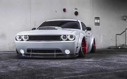 2008-2014 Dodge Challenger Dynamic ColorSHIFT Surface Mount Headlight & Fog Light Halo Kit - COMBO by ORACLE Lighting