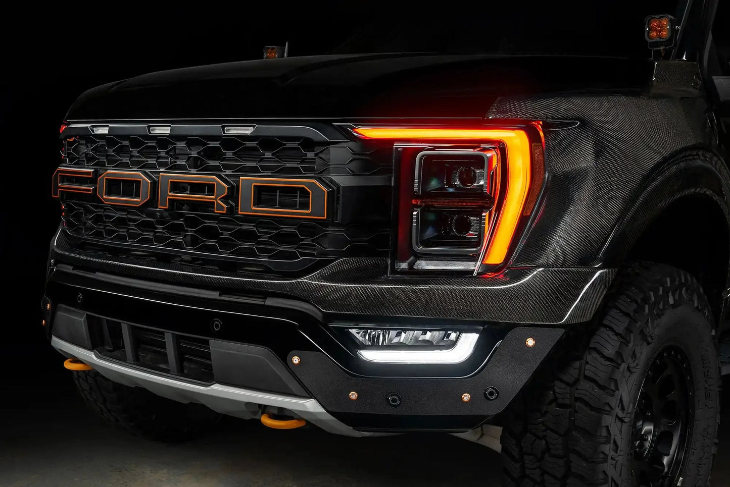 ORACLE Lighting 2021-2023 Ford F-150 ColorSHIFT RGB+W Headlight DRL Upgrade Kit by ORACLE Lighting