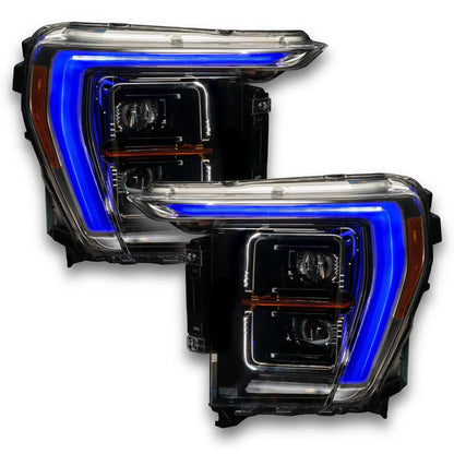 ORACLE Lighting 2021-2023 Ford F-150 ColorSHIFT RGB+W Headlight DRL Upgrade Kit by ORACLE Lighting