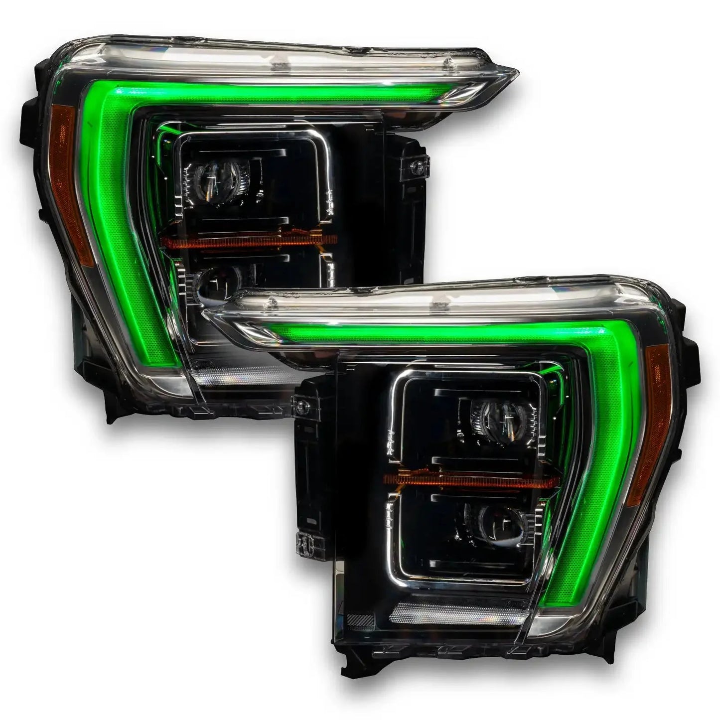ORACLE Lighting 2021-2023 Ford F-150 ColorSHIFT RGB+W Headlight DRL Upgrade Kit by ORACLE Lighting