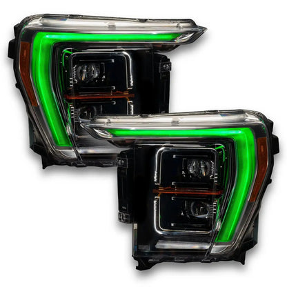 ORACLE Lighting 2021-2023 Ford F-150 ColorSHIFT RGB+W Headlight DRL Upgrade Kit by ORACLE Lighting