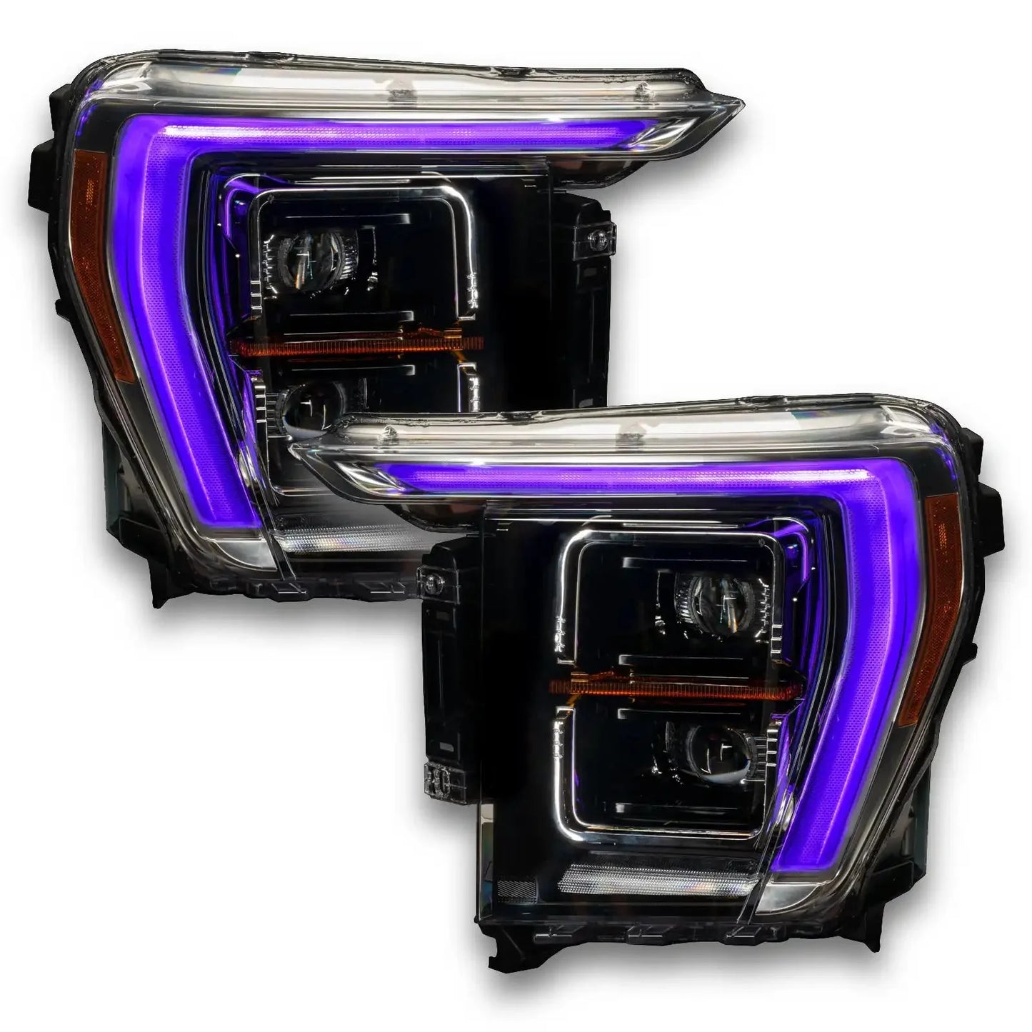 ORACLE Lighting 2021-2023 Ford F-150 ColorSHIFT RGB+W Headlight DRL Upgrade Kit by ORACLE Lighting
