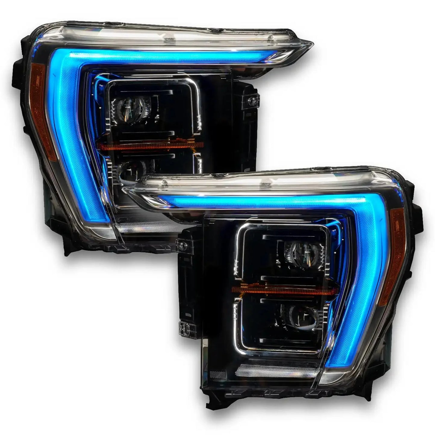 ORACLE Lighting 2021-2023 Ford F-150 ColorSHIFT RGB+W Headlight DRL Upgrade Kit by ORACLE Lighting