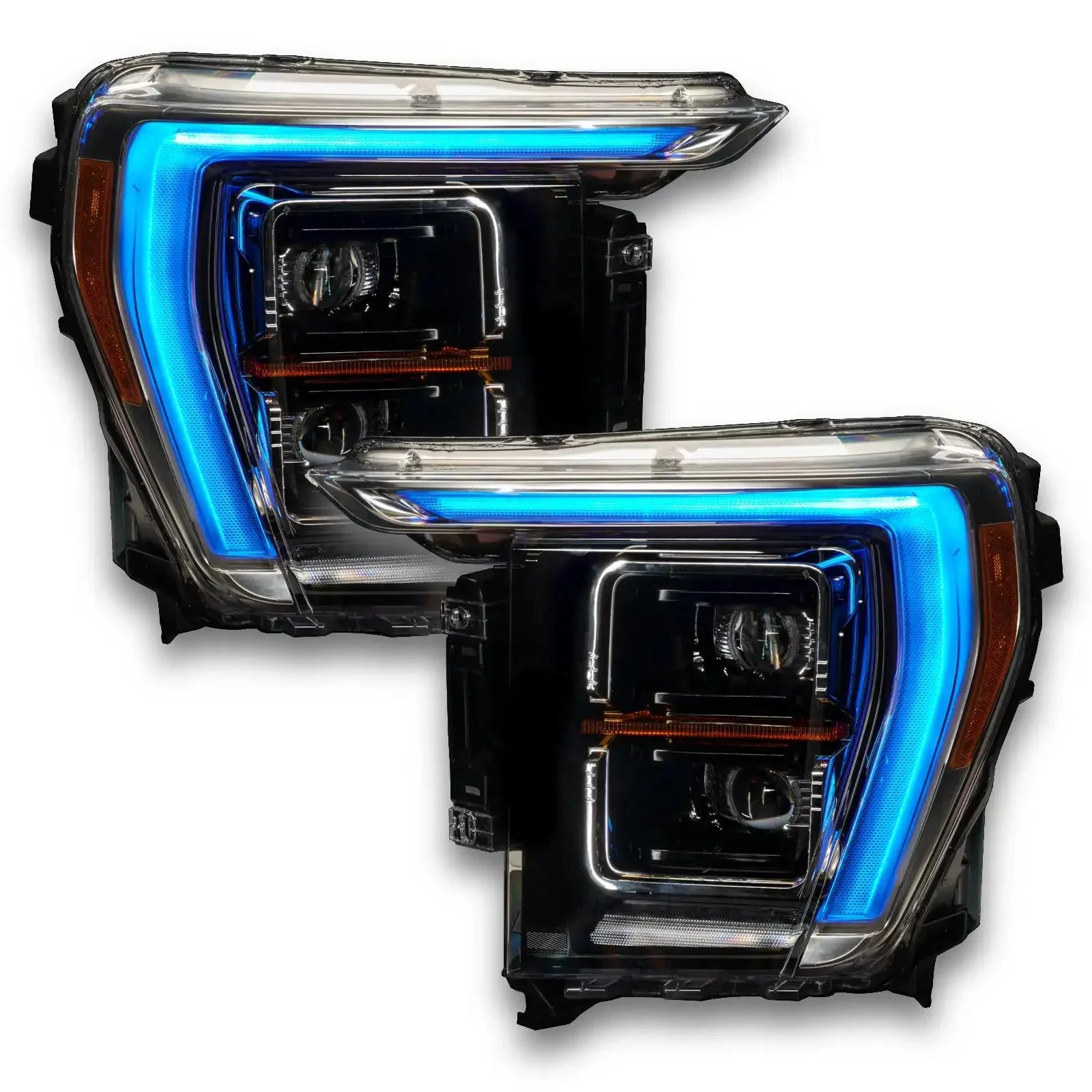 ORACLE Lighting 2021-2023 Ford F-150 ColorSHIFT RGB+W Headlight DRL Upgrade Kit by ORACLE Lighting