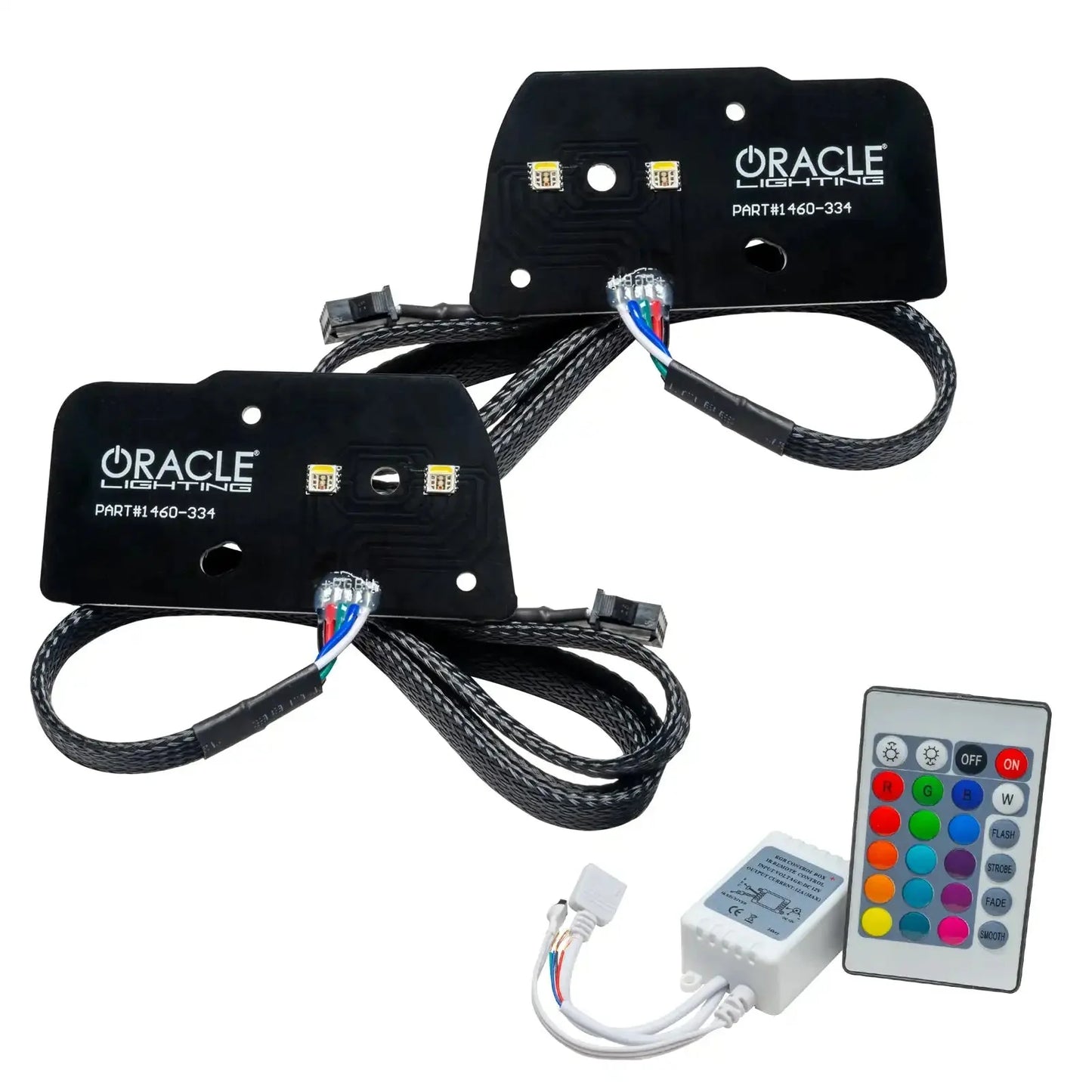 ORACLE Lighting 2021-2023 Ford F-150 ColorSHIFT RGB+W Headlight DRL Upgrade Kit by ORACLE Lighting