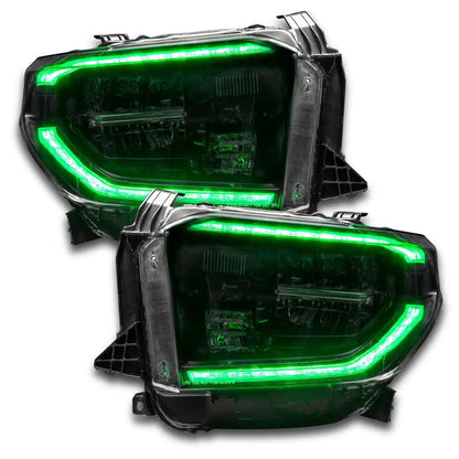 ORACLE Lighting 2018-2021 Toyota Tundra Dynamic ColorSHIFT Headlight DRL Upgrade Kit by ORACLE Lighting