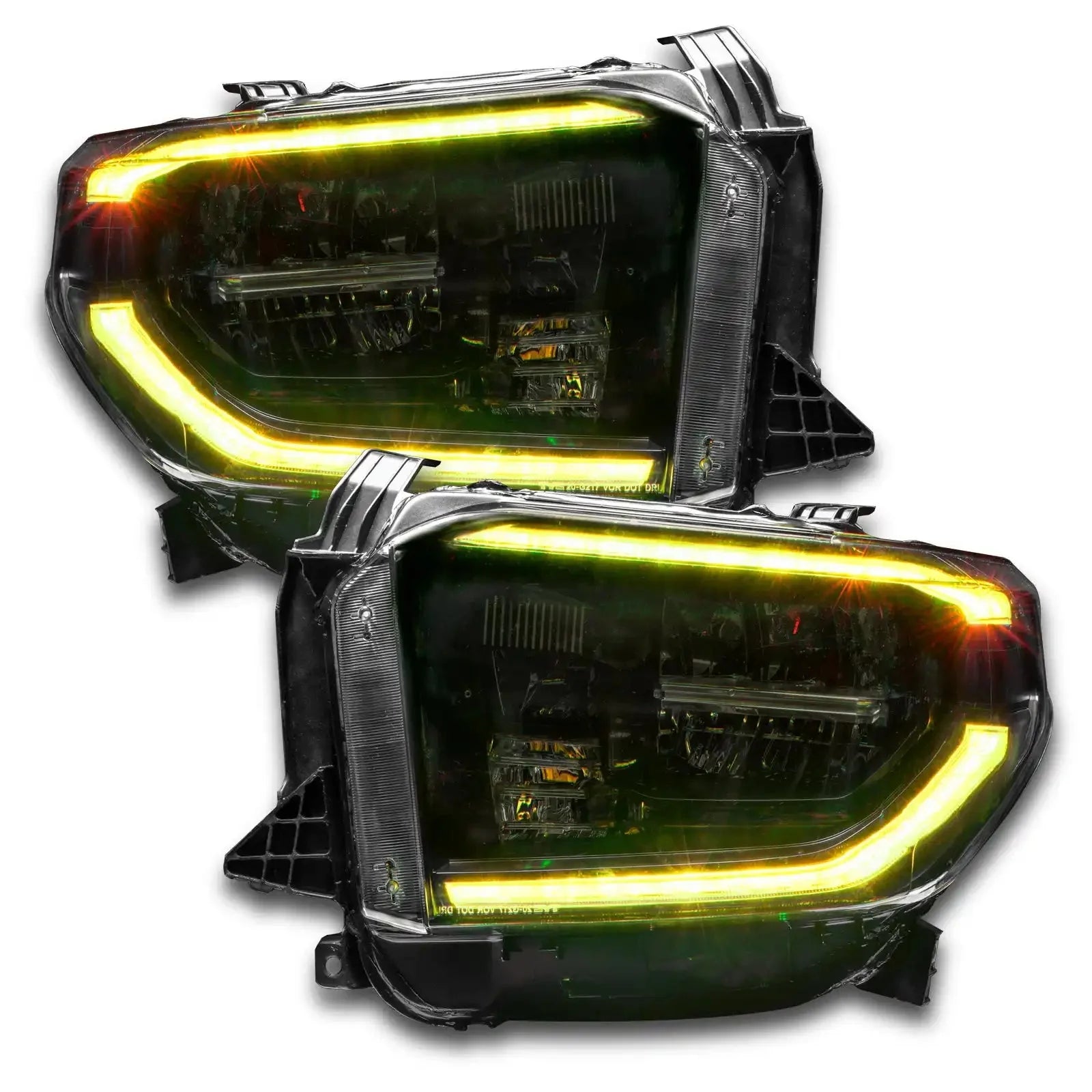 ORACLE Lighting 2018-2021 Toyota Tundra Dynamic ColorSHIFT Headlight DRL Upgrade Kit by ORACLE Lighting