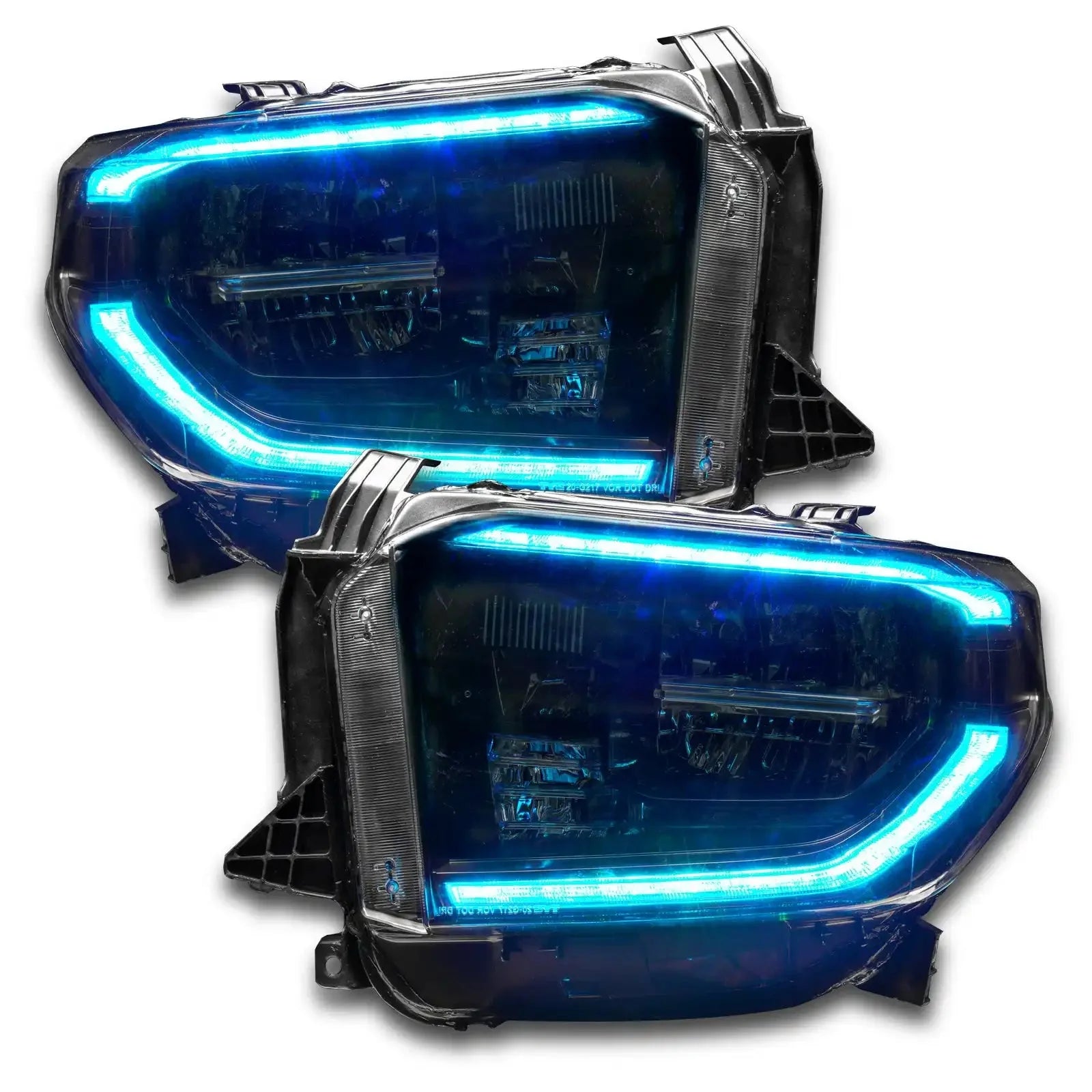 ORACLE Lighting 2018-2021 Toyota Tundra Dynamic ColorSHIFT Headlight DRL Upgrade Kit by ORACLE Lighting