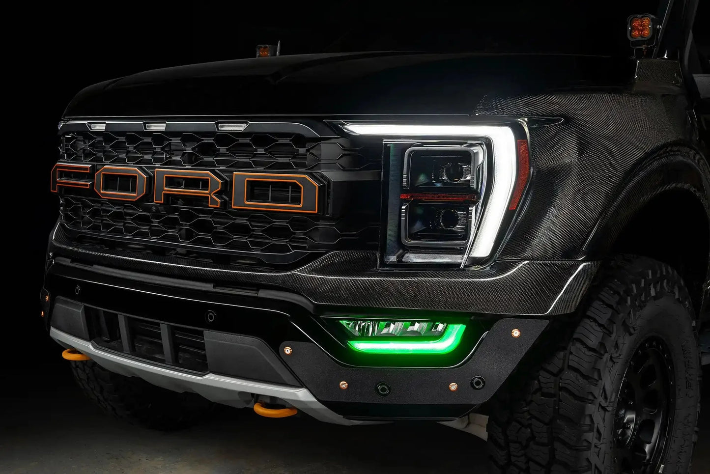 ORACLE Lighting 2021-2023 Ford F-150 ColorSHIFT RGB+W Fog Light DRL Upgrade Kit by ORACLE Lighting