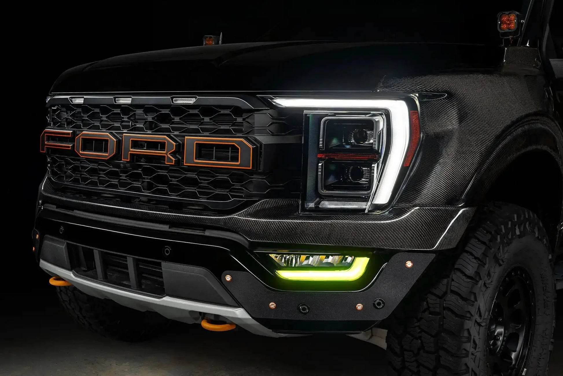 ORACLE Lighting 2021-2023 Ford F-150 ColorSHIFT RGB+W Fog Light DRL Upgrade Kit by ORACLE Lighting