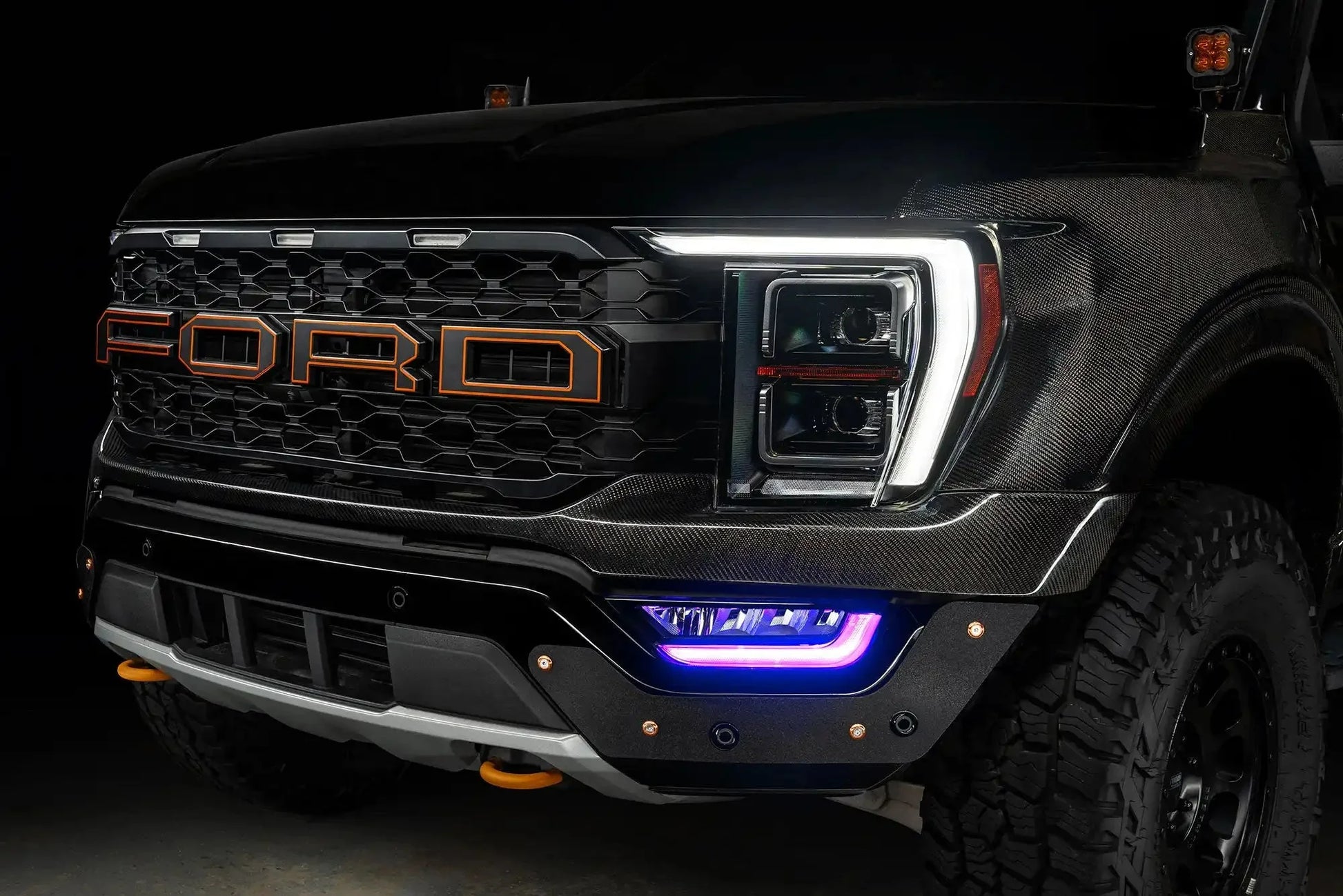ORACLE Lighting 2021-2023 Ford F-150 ColorSHIFT RGB+W Fog Light DRL Upgrade Kit by ORACLE Lighting