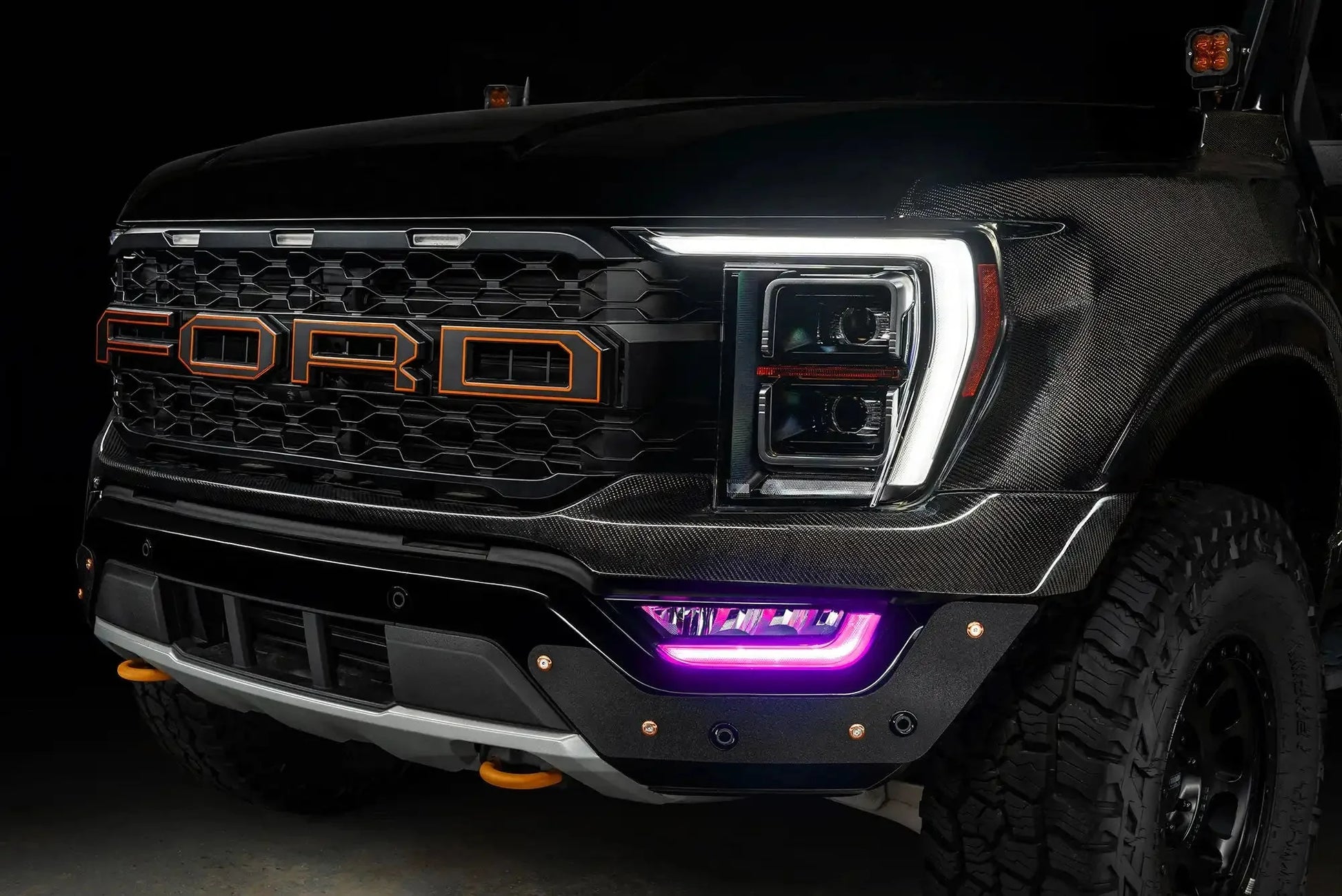 ORACLE Lighting 2021-2023 Ford F-150 ColorSHIFT RGB+W Fog Light DRL Upgrade Kit by ORACLE Lighting