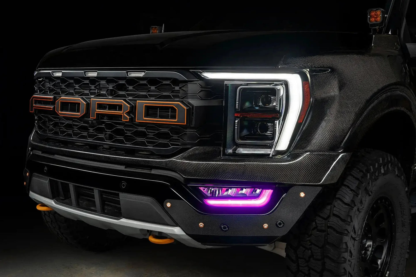 ORACLE Lighting 2021-2023 Ford F-150 ColorSHIFT RGB+W Fog Light DRL Upgrade Kit by ORACLE Lighting