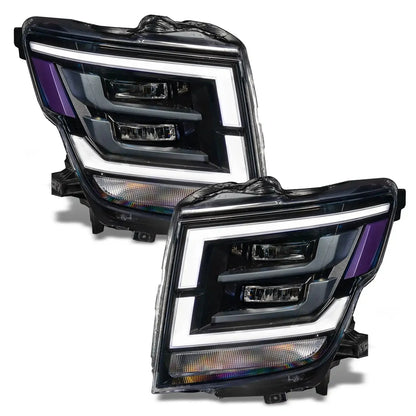 ORACLE Lighting 2021-2024 Nissan Titan ColorSHIFT RGB+W Headlight DRL Upgrade by ORACLE Lighting