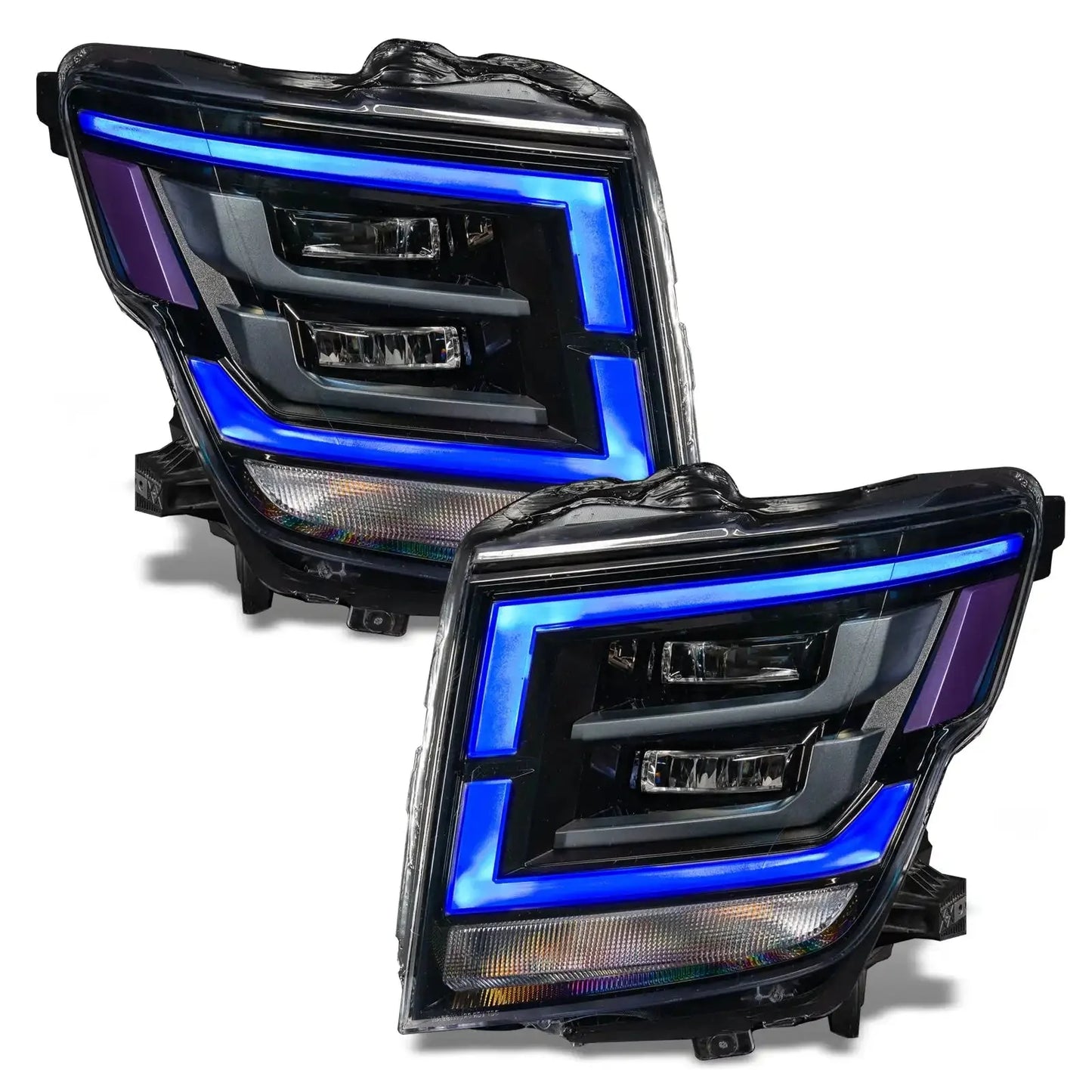 ORACLE Lighting 2021-2024 Nissan Titan ColorSHIFT RGB+W Headlight DRL Upgrade by ORACLE Lighting