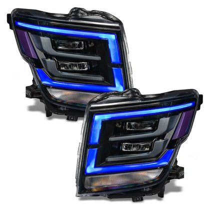 ORACLE Lighting 2021-2024 Nissan Titan ColorSHIFT RGB+W Headlight DRL Upgrade by ORACLE Lighting
