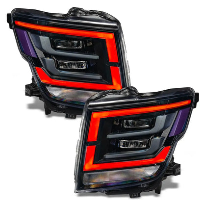 ORACLE Lighting 2021-2024 Nissan Titan ColorSHIFT RGB+W Headlight DRL Upgrade by ORACLE Lighting