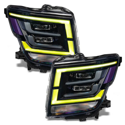 ORACLE Lighting 2021-2024 Nissan Titan ColorSHIFT RGB+W Headlight DRL Upgrade by ORACLE Lighting