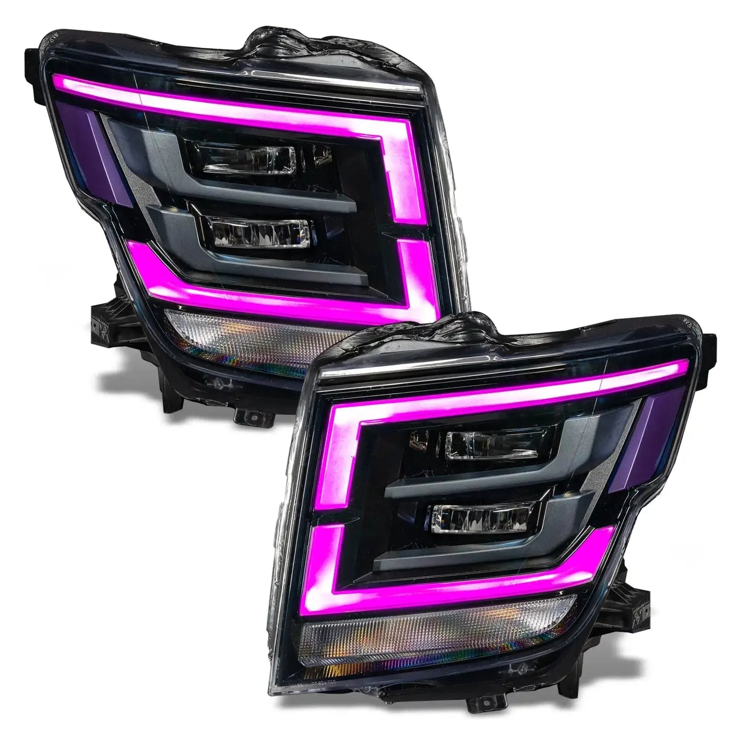 ORACLE Lighting 2021-2024 Nissan Titan ColorSHIFT RGB+W Headlight DRL Upgrade by ORACLE Lighting
