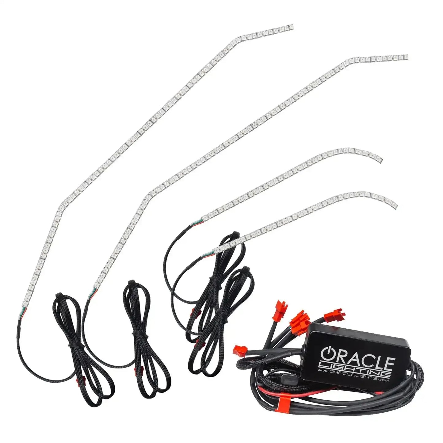ORACLE Lighting 2016-2024 Tesla Model X Dynamic ColorSHIFT Headlight & Fog Light DRL Upgrade Kit - COMBO by ORACLE Lighting
