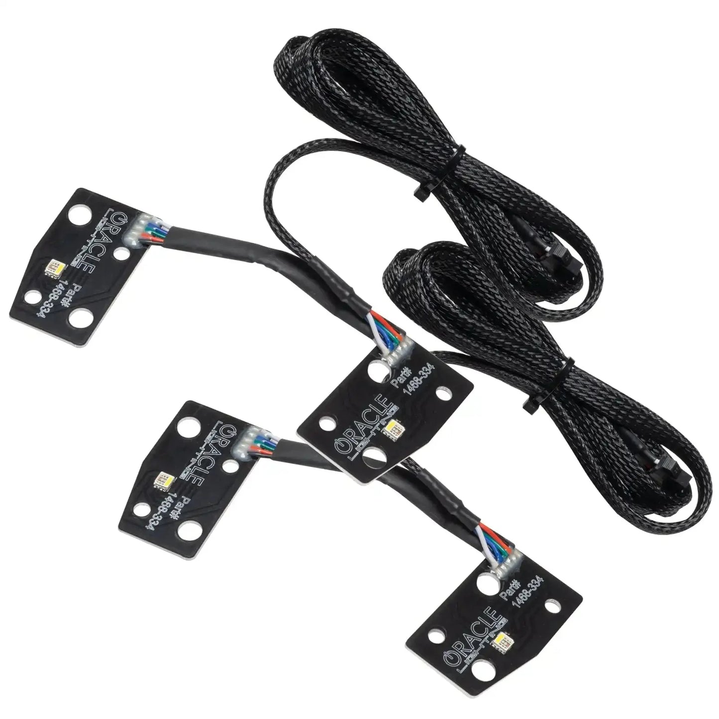 ORACLE Lighting 2021-2025 Ford Bronco ColorSHIFT RGB+W Headlight Halo Upgrade Kit by ORACLE Lighting