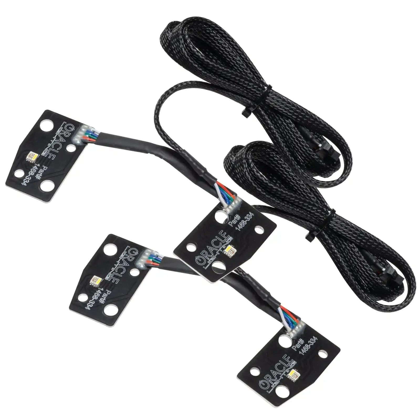 ORACLE Lighting 2021-2025 Ford Bronco ColorSHIFT RGB+W Headlight Halo Upgrade Kit by ORACLE Lighting