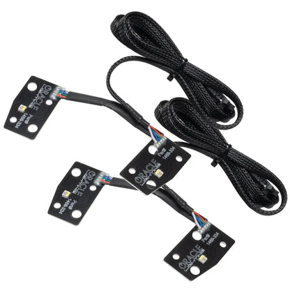 ORACLE Lighting 2021-2025 Ford Bronco ColorSHIFT RGB+W Headlight Halo Upgrade Kit by ORACLE Lighting