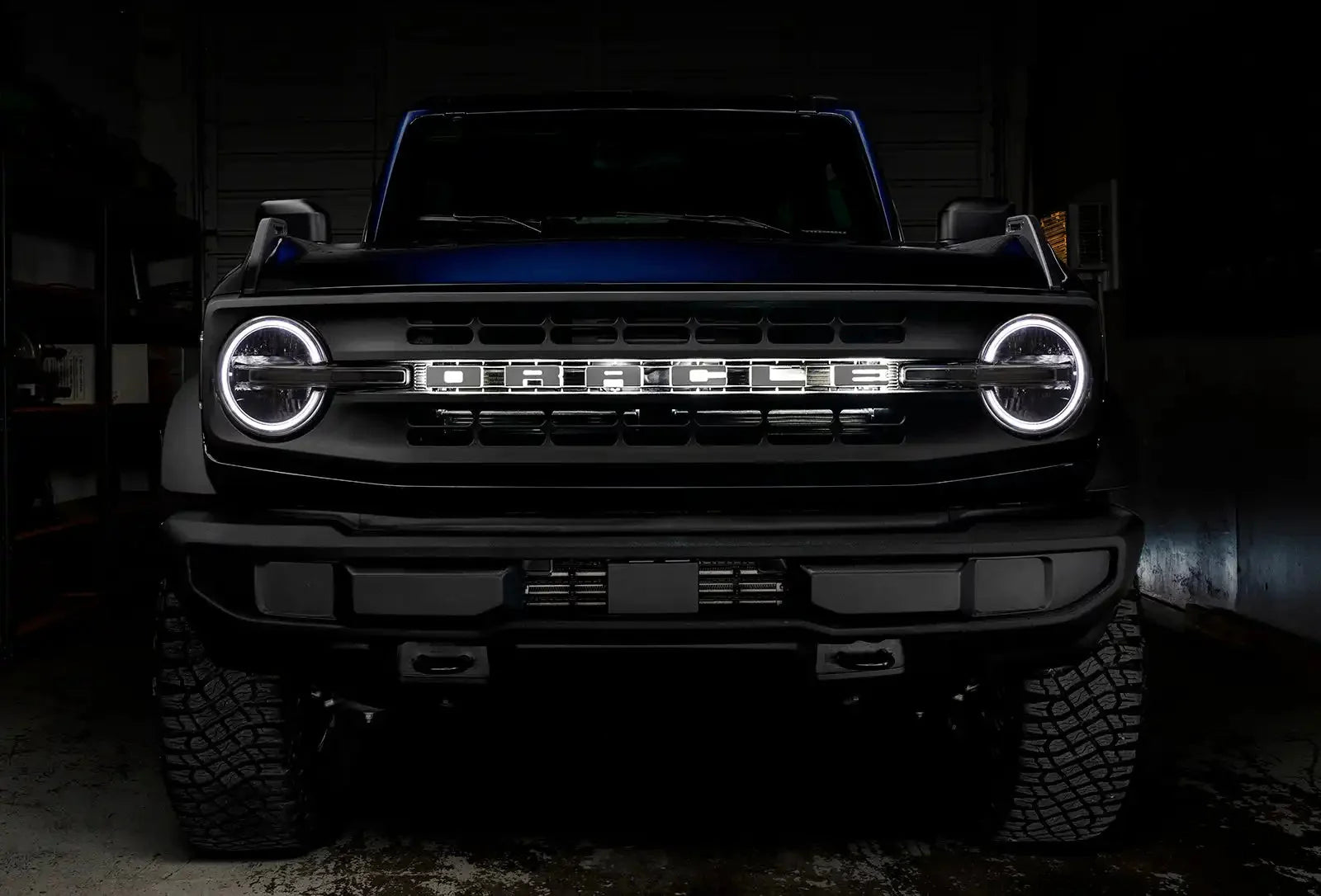 ORACLE Lighting 2021-2025 Ford Bronco ColorSHIFT RGB+W Headlight Halo Upgrade Kit by ORACLE Lighting