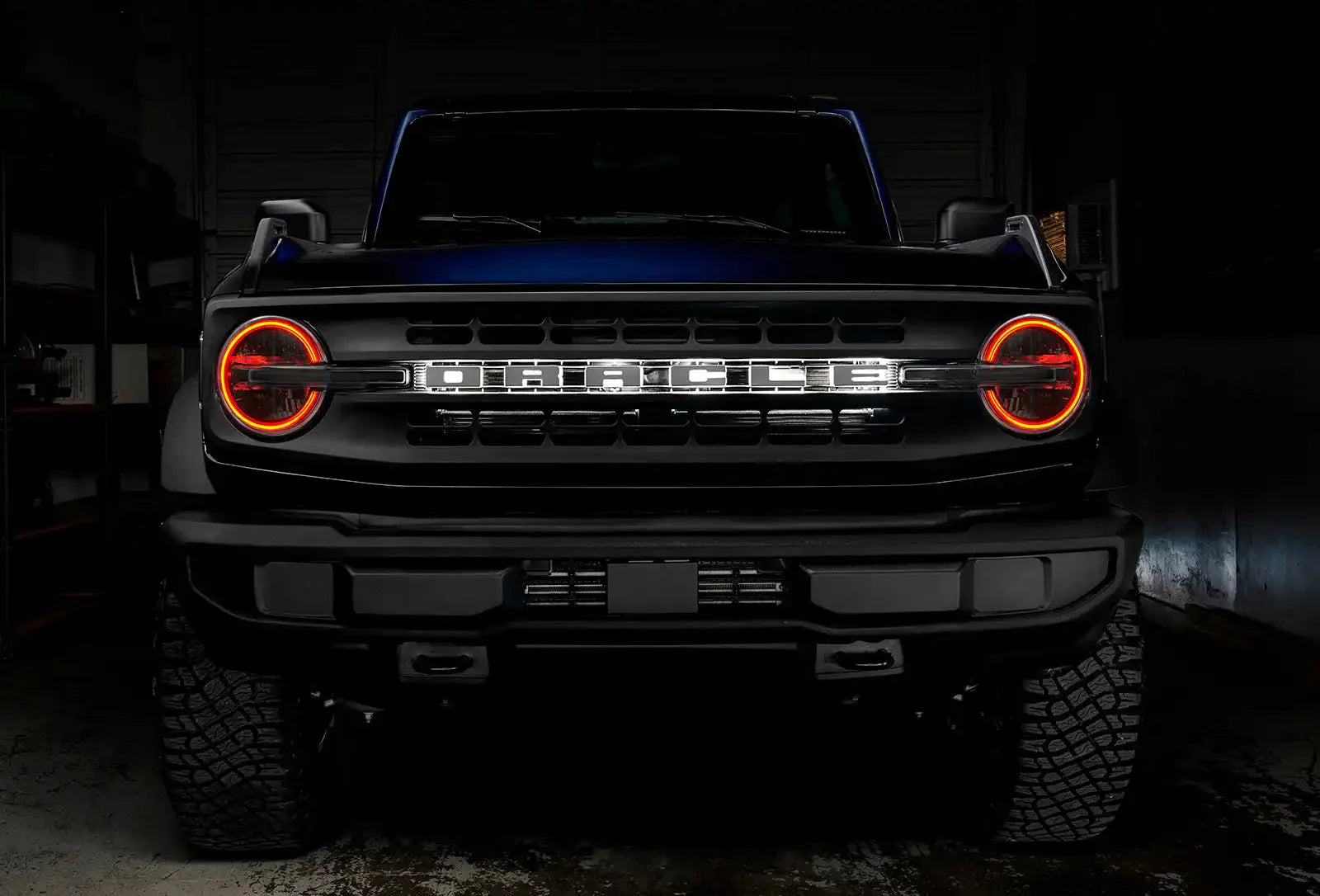 ORACLE Lighting 2021-2025 Ford Bronco ColorSHIFT RGB+W Headlight Halo Upgrade Kit by ORACLE Lighting