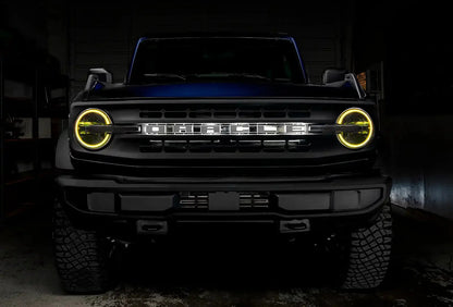 ORACLE Lighting 2021-2025 Ford Bronco ColorSHIFT RGB+W Headlight Halo Upgrade Kit by ORACLE Lighting