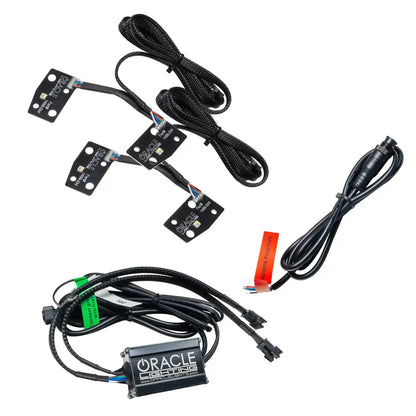 ORACLE Lighting 2021-2025 Ford Bronco ColorSHIFT RGB+W Headlight Halo Upgrade Kit by ORACLE Lighting