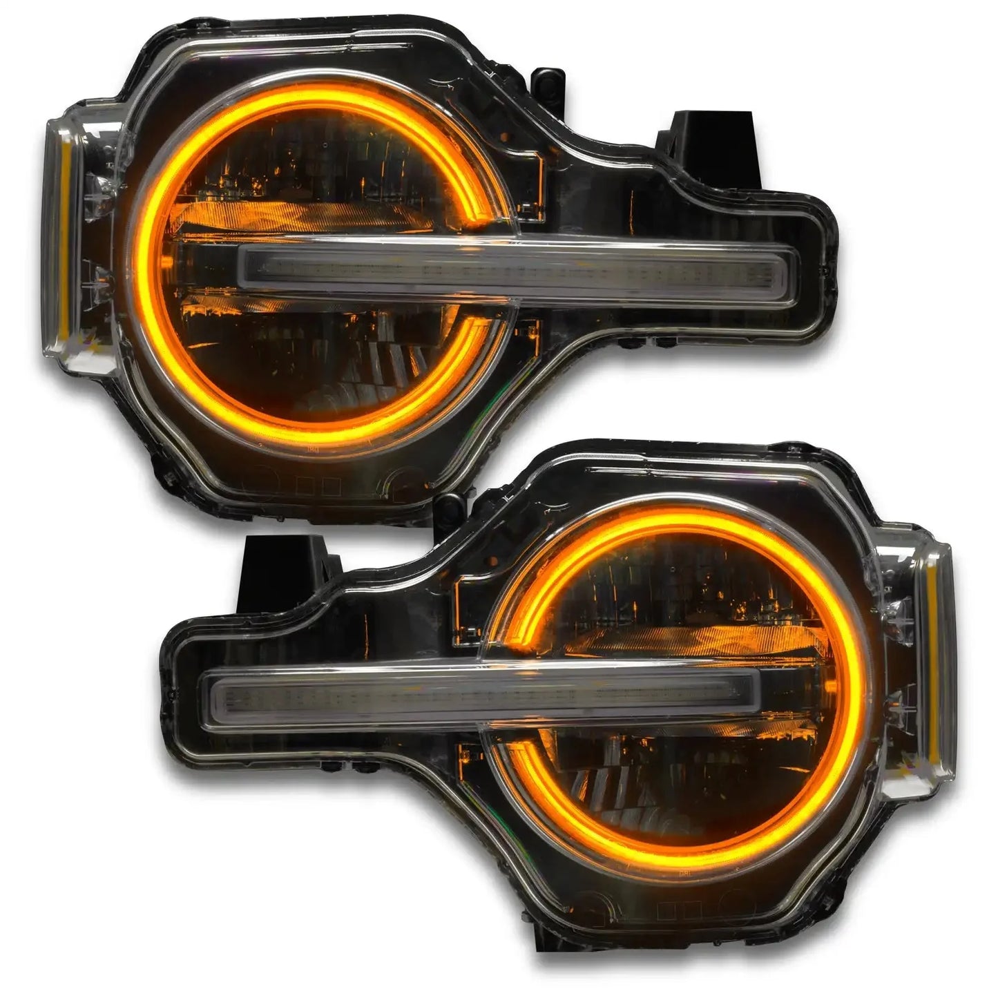 ORACLE Lighting 2021-2025 Ford Bronco ColorSHIFT RGB+W Headlight Halo Upgrade Kit by ORACLE Lighting