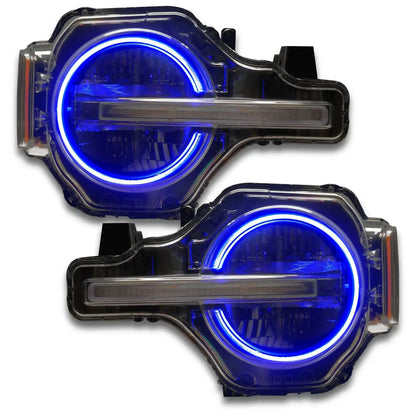 ORACLE Lighting 2021-2025 Ford Bronco ColorSHIFT RGB+W Headlight Halo Upgrade Kit by ORACLE Lighting