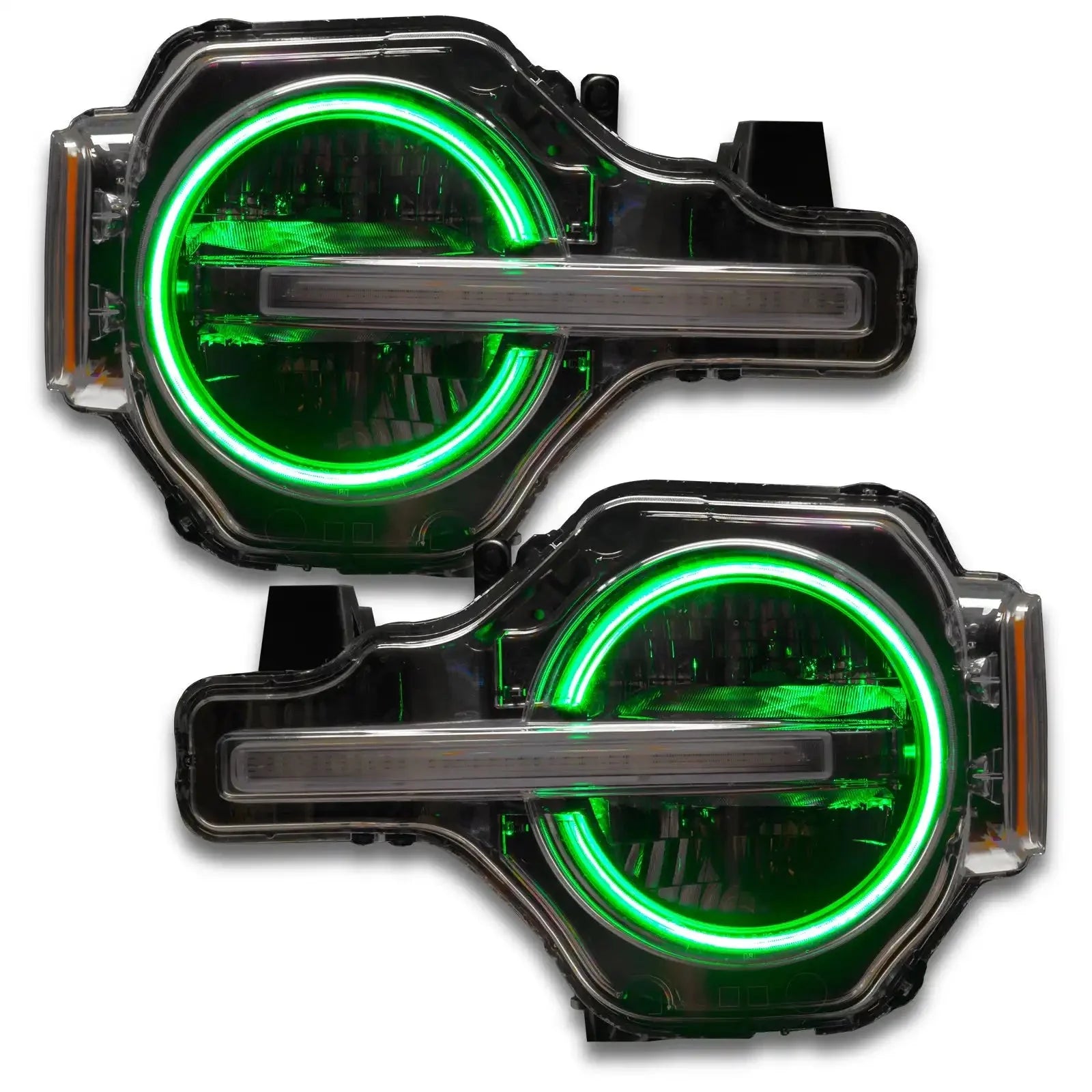 ORACLE Lighting 2021-2025 Ford Bronco ColorSHIFT RGB+W Headlight Halo Upgrade Kit by ORACLE Lighting