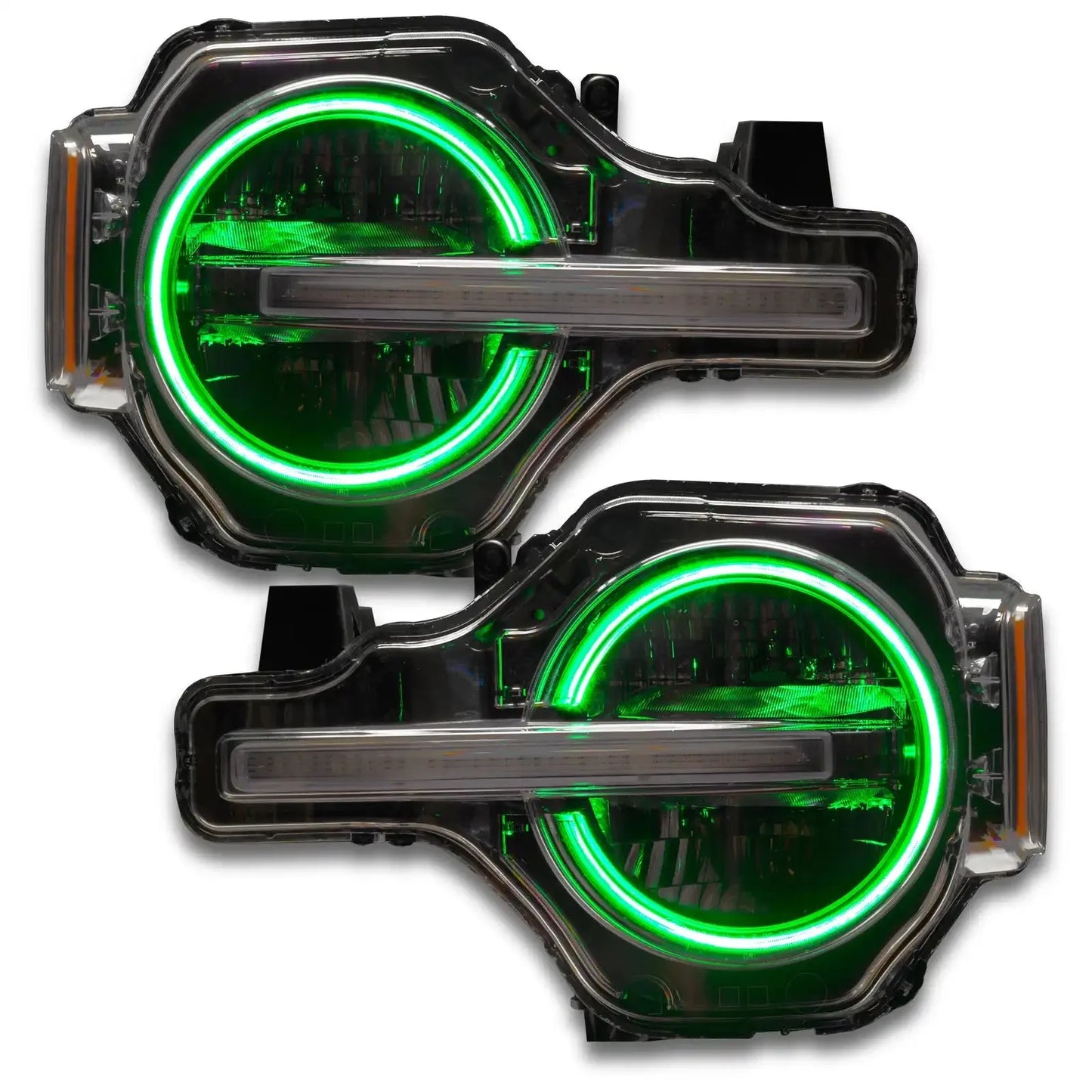 ORACLE Lighting 2021-2025 Ford Bronco ColorSHIFT RGB+W Headlight Halo Upgrade Kit by ORACLE Lighting