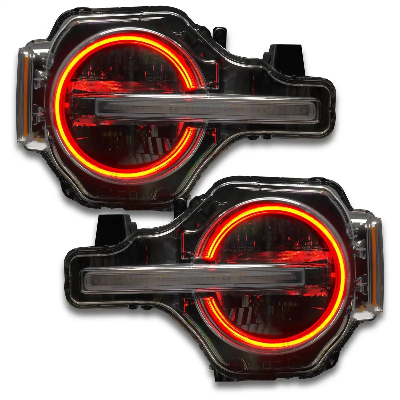 ORACLE Lighting 2021-2025 Ford Bronco ColorSHIFT RGB+W Headlight Halo Upgrade Kit by ORACLE Lighting