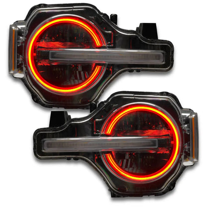 ORACLE Lighting 2021-2025 Ford Bronco ColorSHIFT RGB+W Headlight Halo Upgrade Kit by ORACLE Lighting