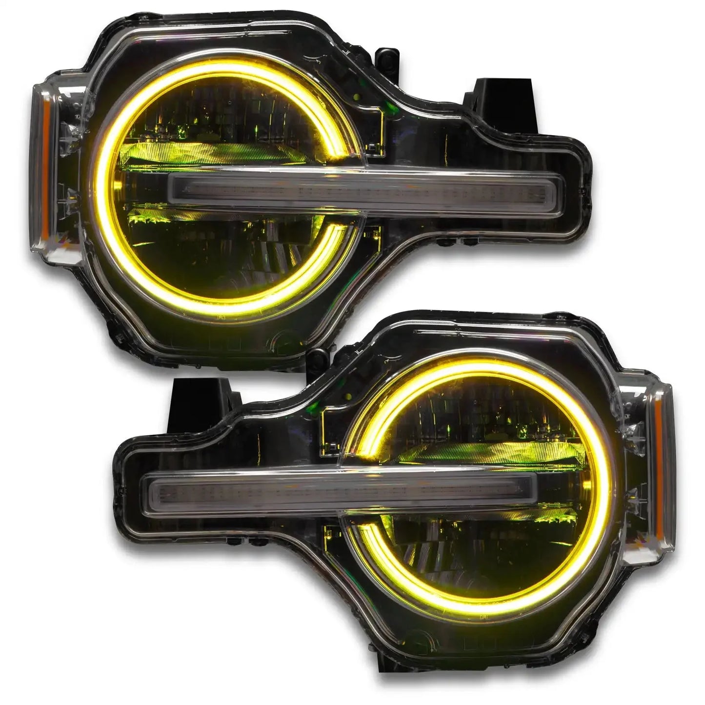 ORACLE Lighting 2021-2025 Ford Bronco ColorSHIFT RGB+W Headlight Halo Upgrade Kit by ORACLE Lighting