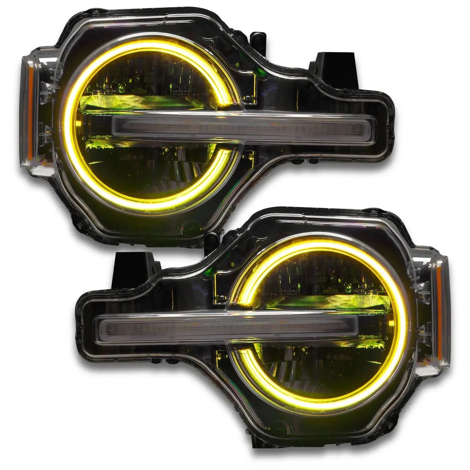 ORACLE Lighting 2021-2025 Ford Bronco ColorSHIFT RGB+W Headlight Halo Upgrade Kit by ORACLE Lighting