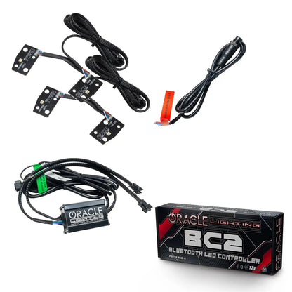 ORACLE Lighting 2021-2025 Ford Bronco ColorSHIFT RGB+W Headlight Halo Upgrade Kit by ORACLE Lighting