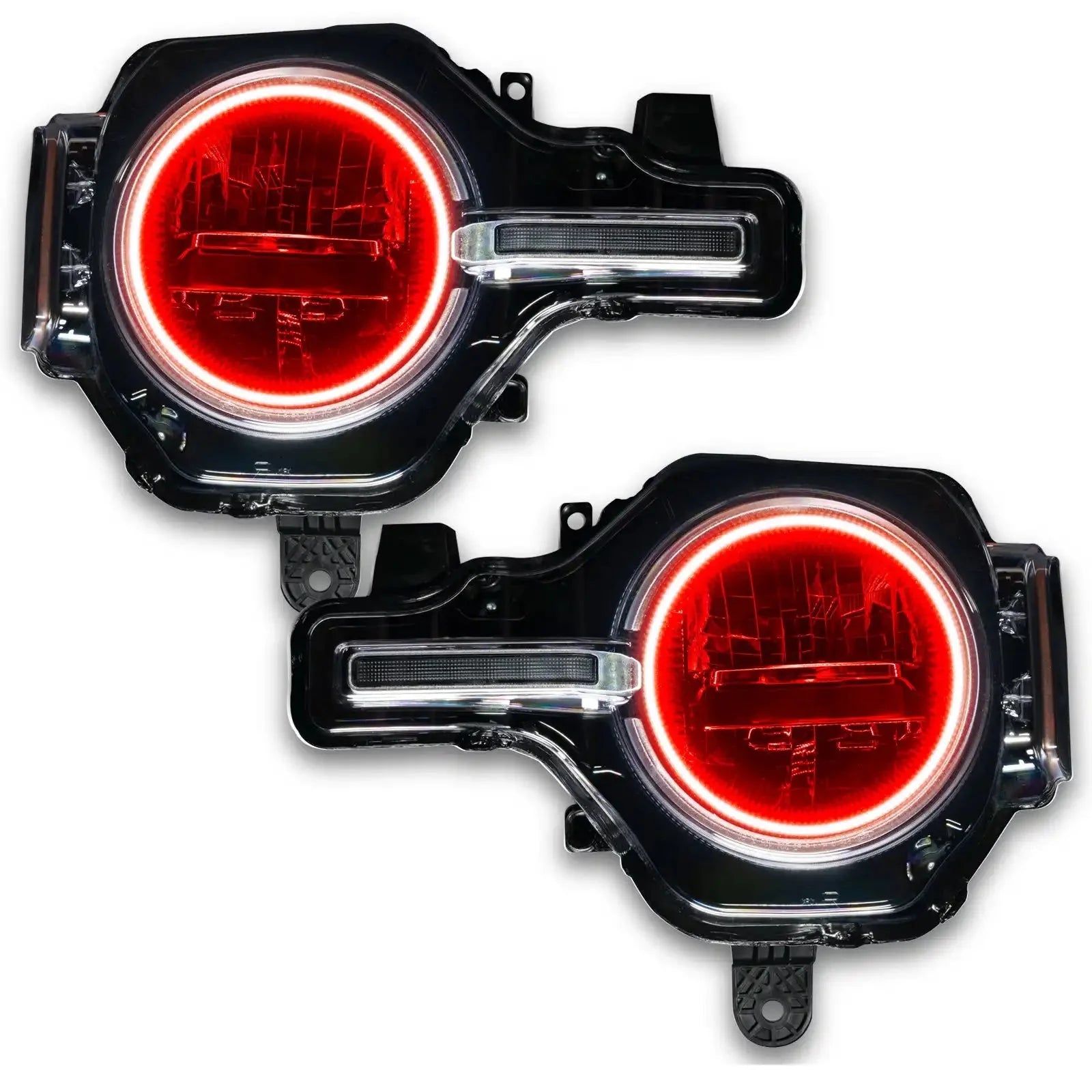 ORACLE Lighting 2021-2025 Ford Bronco LED Headlight Halo Kit - Base Headlights by ORACLE Lighting