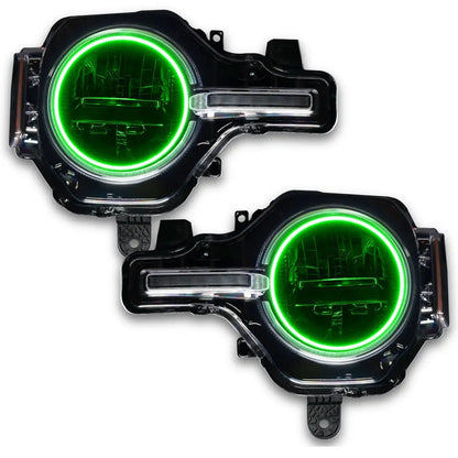 ORACLE Lighting 2021-2025 Ford Bronco LED Headlight Halo Kit - Base Headlights by ORACLE Lighting