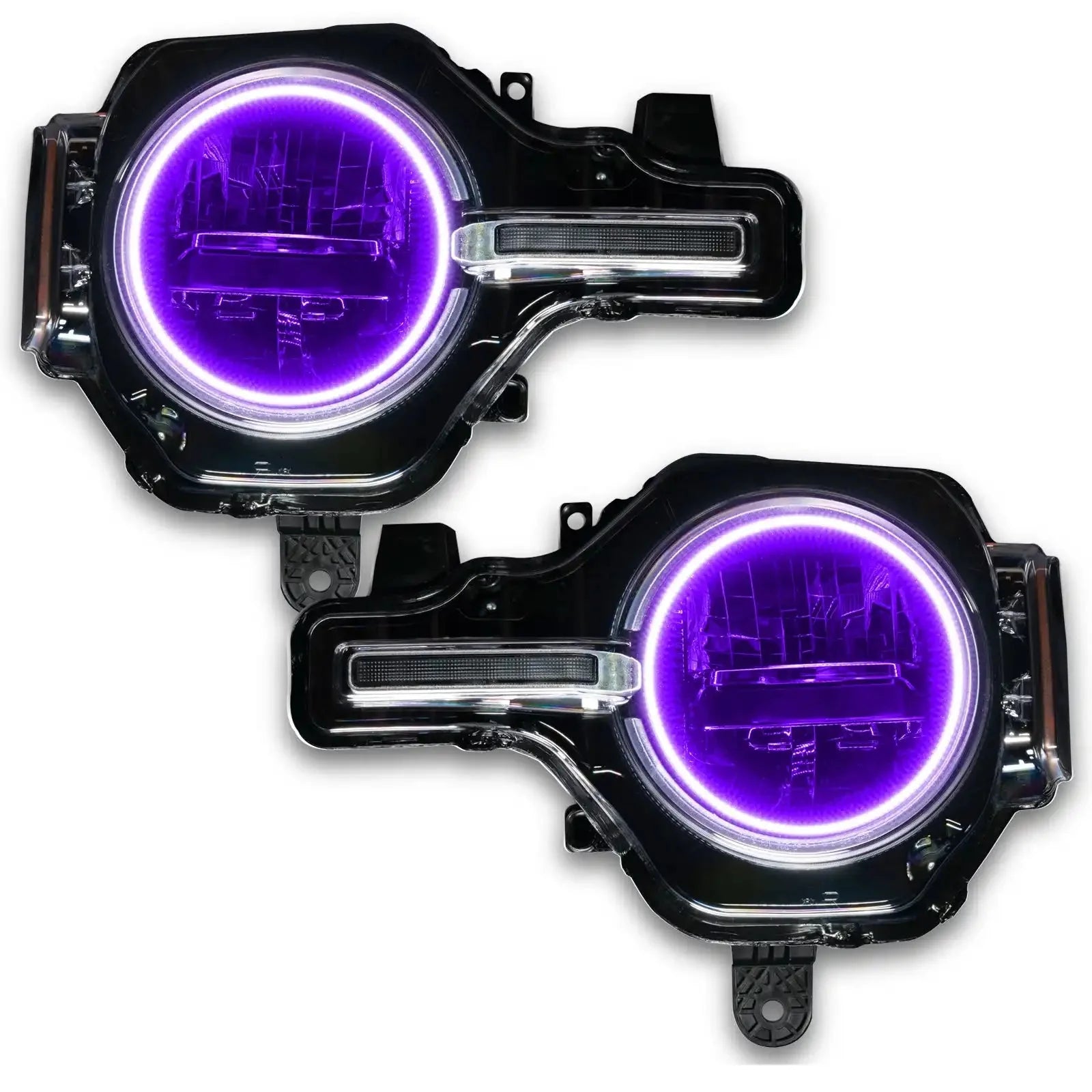 ORACLE Lighting 2021-2025 Ford Bronco LED Headlight Halo Kit - Base Headlights by ORACLE Lighting