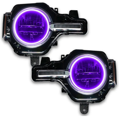 ORACLE Lighting 2021-2025 Ford Bronco LED Headlight Halo Kit - Base Headlights by ORACLE Lighting