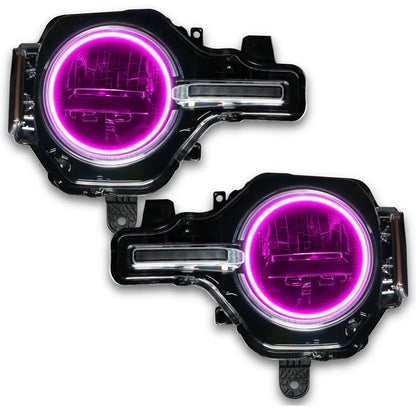 ORACLE Lighting 2021-2025 Ford Bronco LED Headlight Halo Kit - Base Headlights by ORACLE Lighting