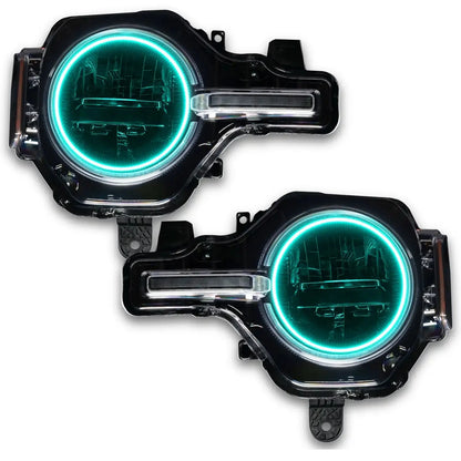 ORACLE Lighting 2021-2025 Ford Bronco LED Headlight Halo Kit - Base Headlights by ORACLE Lighting