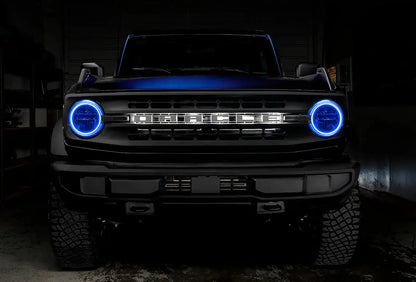 ORACLE Lighting 2021-2025 Ford Bronco LED Headlight Halo Kit - Base Headlights by ORACLE Lighting