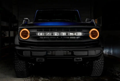 ORACLE Lighting 2021-2025 Ford Bronco LED Headlight Halo Kit - Base Headlights by ORACLE Lighting